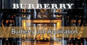 burberry part time|burberry job openings.